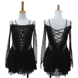 Y348 花样滑冰表演服儿童成人女款 DVWVB 设计定制花样滑冰服装