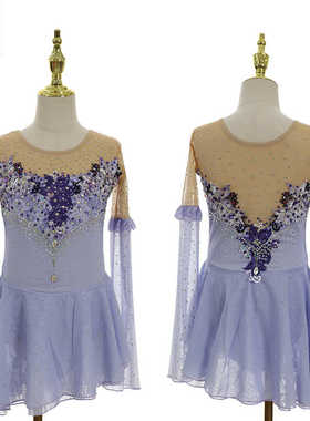 DVWVB设计定制花样滑冰服装花样滑冰表演服考级儿童成人女款Y457