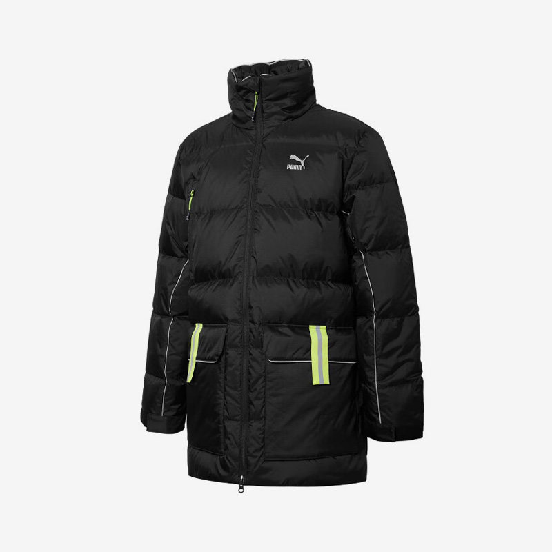 Puma/彪马正品新款男子中长款运动休闲羽绒服外套534487-01