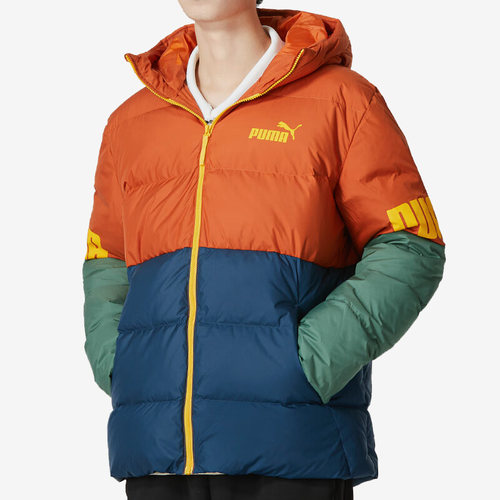 Puma/彪马正品冬季男子休闲简约保暖运动羽绒服676032-64