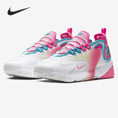 Nike/耐克正品ZOOM 2K女子系带低帮时尚运动休闲鞋CU2988-166