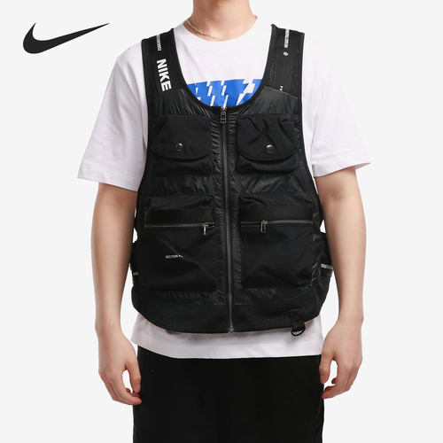 Nike/耐克正品男子多口袋户外机能工装运动单马甲 DA0500-010