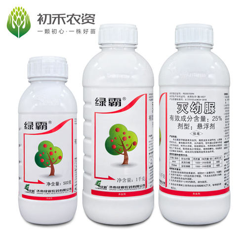 绿霸25%灭幼脲白蛾杀虫剂