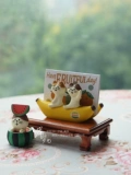 Маленькие украшения Ins Creative Creative Fruit Awrmelon Banana Cat Animal Office Desktop и подпишите папку сообщений