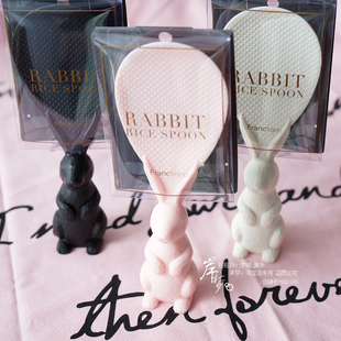 francfranc站立的创意可爱出口日本不粘家用兔子可立饭勺可立式