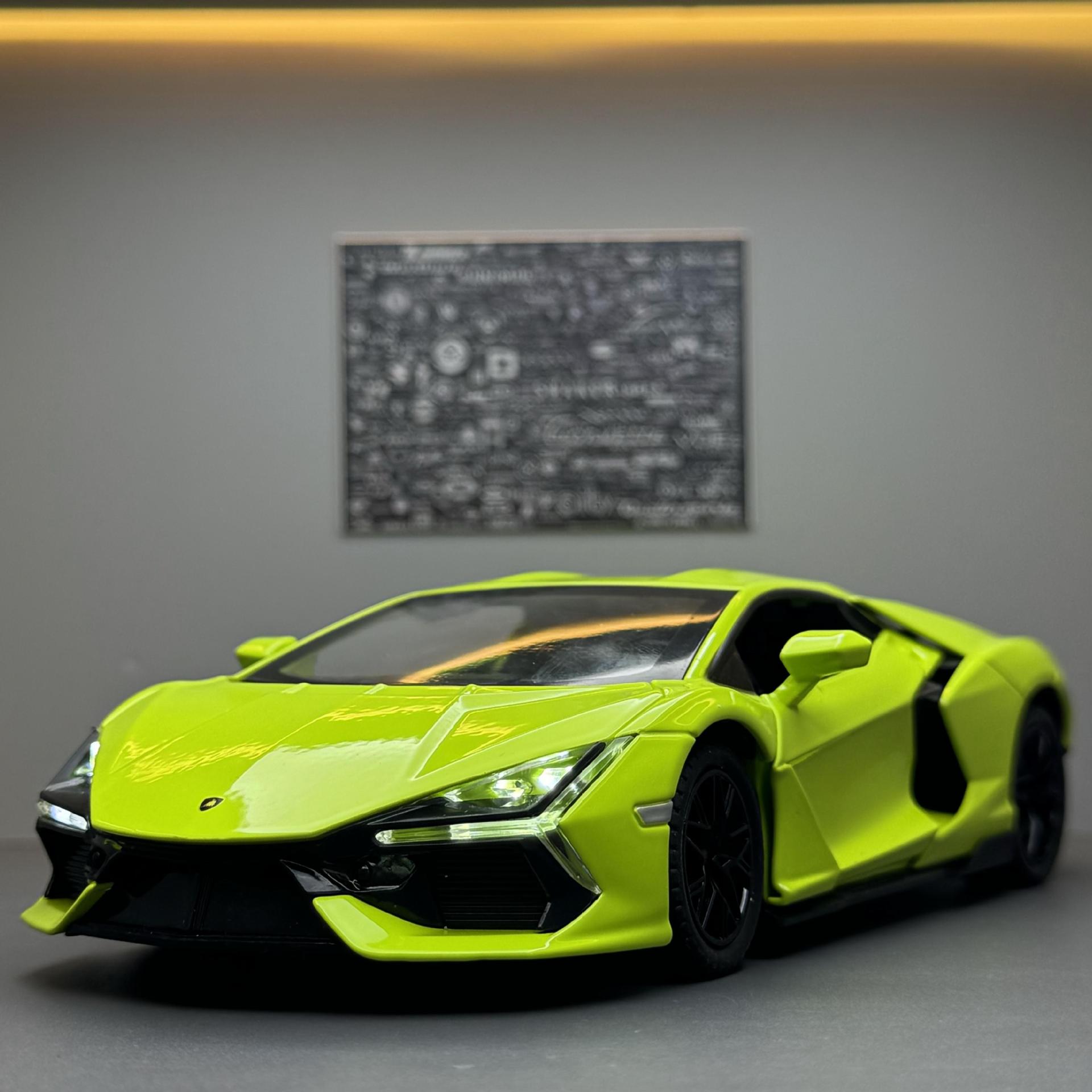 124兰博基尼大牛跑车合金模型