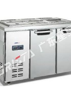 三文治柜TZ200EL2P-H冷藏沙拉台商用色拉柜比萨冰淇淋柜