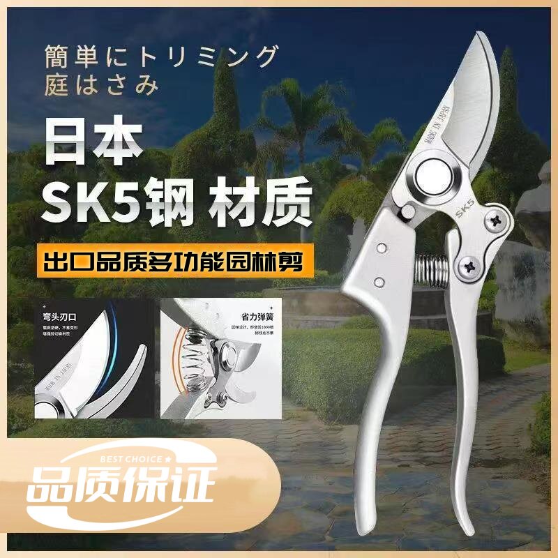 花剪修枝剪家用日本原装果树