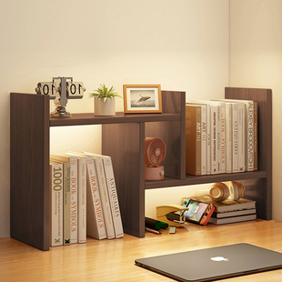 书架桌面儿童绘本架书桌收纳飘窗置物架宝宝阅读桌上伸缩小型书架