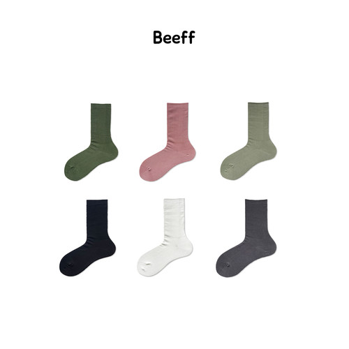Beeff舞蹈袜夏季薄款堆堆穿