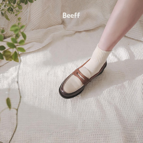 春夏米白2双组合有机棉短筒女袜