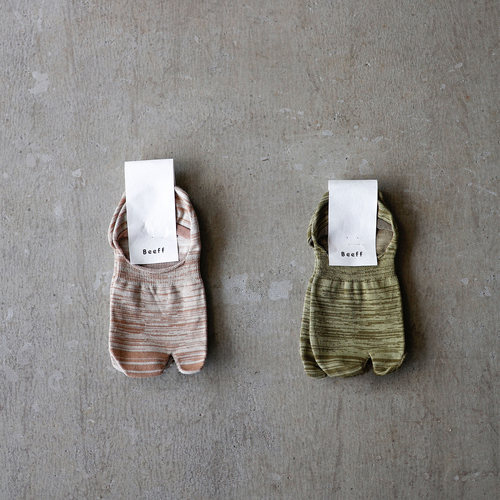 Beeff「陶土｜草木」二趾船袜