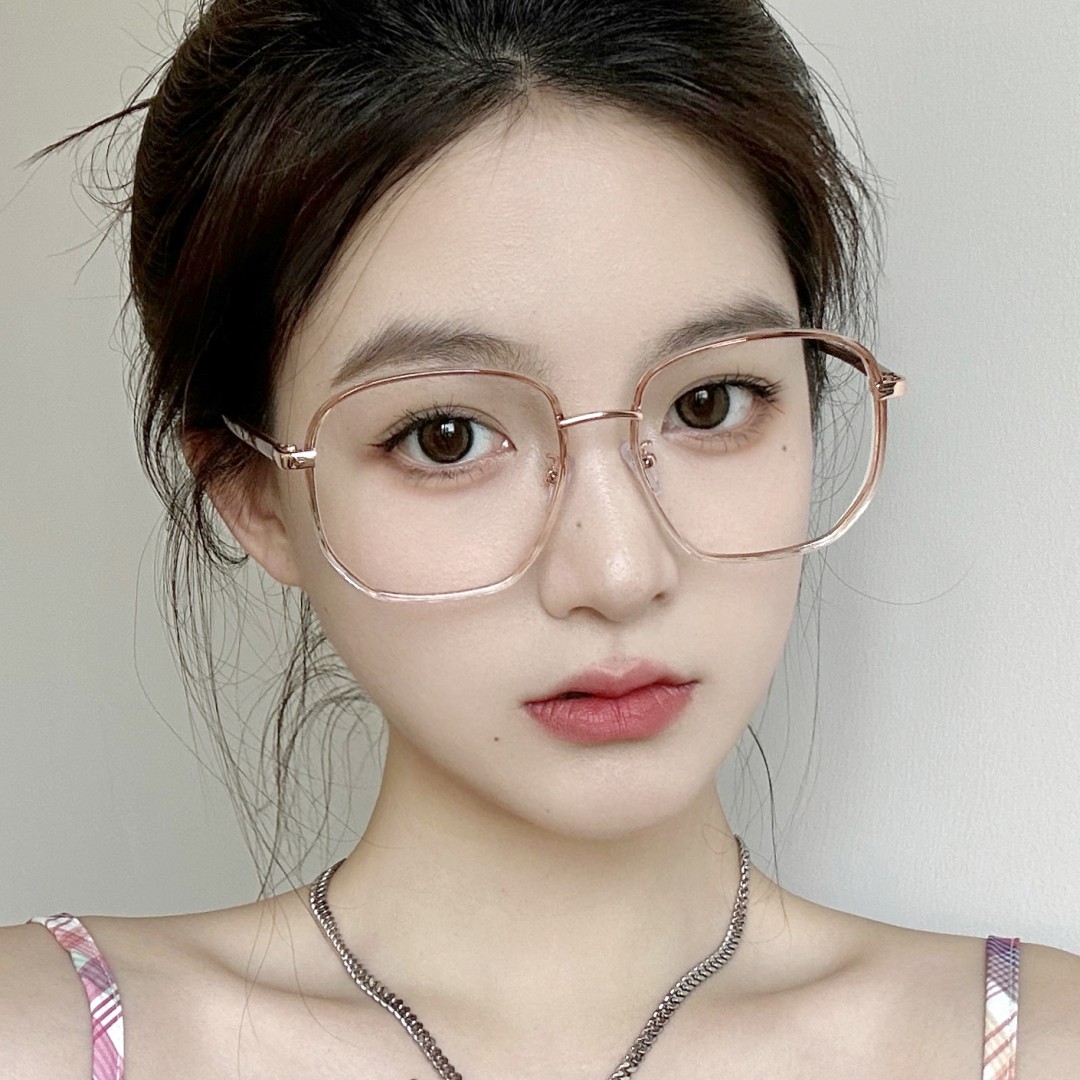 光野超轻素颜显瘦可配近视眼镜女