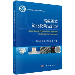 社 高溫透波氮化物陶瓷纖維9787030714695邵長偉龍鑫王小宙王兵先驅體轉化陶瓷纖維與復合材料叢書科學出版