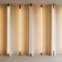 客厅无主灯线性氛围灯