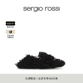 一脚蹬懒人鞋 Sergio SR1系列方头简约通勤茸茸鞋 SR女鞋 女 Rossi