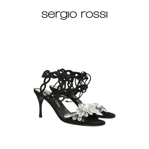 Sergio Rossi/SR女鞋SR MERMAID系列美人鱼高跟凉鞋婚鞋高跟鞋