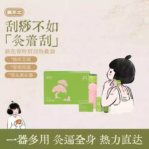 真不二艾灸仪砭石刮灸仪套盒