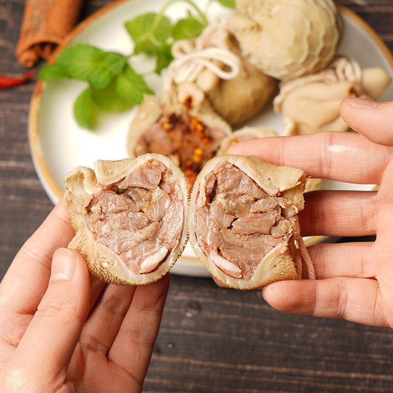 内蒙古羊肚包肉羊肚包羊肉新鲜肚包牛肉吃播美食网红推荐同款2斤