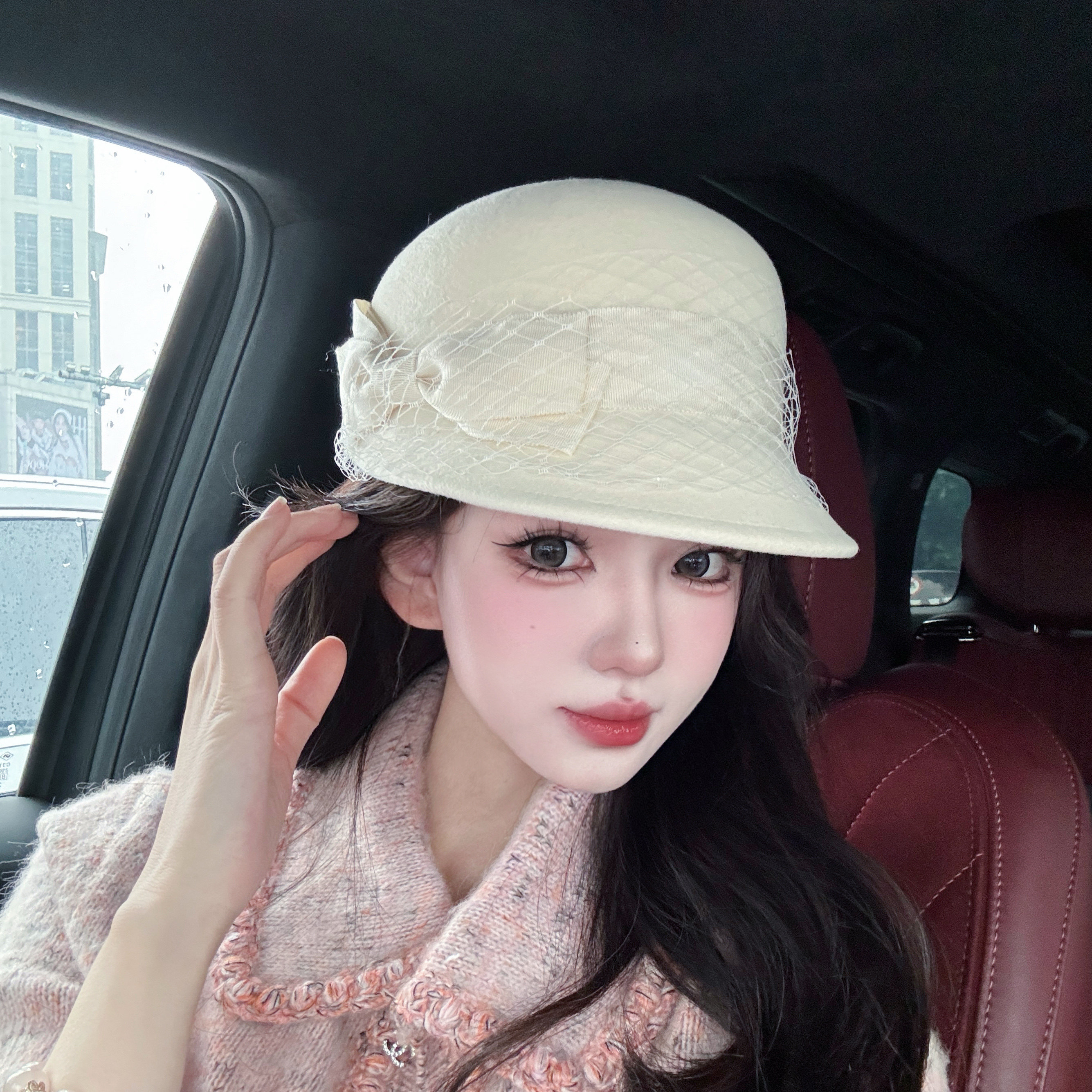 秋冬羊毛马术帽蝴蝶结气质显脸小毛呢鸭舌帽时尚千金风礼帽报童帽,服饰配件/皮带/帽子/围巾,帽子,淘宝优惠券,粉丝福利购,淘宝优惠卷