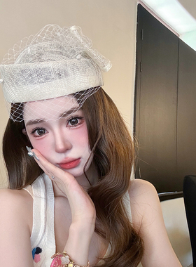 贝雷帽出游休闲女春夏秋气质