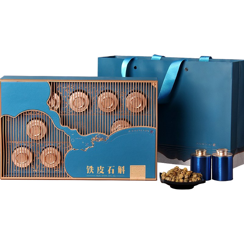 霍山铁皮石斛枫斗干条过节送礼