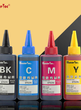 Won适用EPSON L358 L385墨水L363连供墨水 爱普生L353墨水L201连供墨水 爱普生EpsonL558彩色打印机墨水