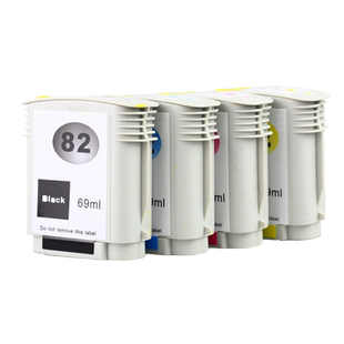 Won适用惠普绘图仪HP500墨盒HP 820mfp彩色HP 500PS墨盒 惠普HP800墨水盒HP 815MFP墨盒800PS墨水 惠普82墨盒
