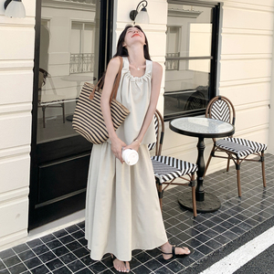 松弛感休闲套装裙女2025夏季新款韩系无袖背心半身裙小个子两件套图片