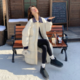 【现货】90白鸭绒牛仔拼接翻领羽绒服157-3315-P385K578，女装羽绒服，浙宝157（原165A）