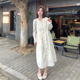 【现货】复古提花连衣裙157-8706-P155-K218，女装连衣裙，浙宝157（原165A）