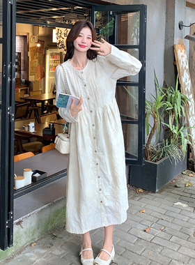 【现货】复古提花连衣裙 157-8706-P155-K218