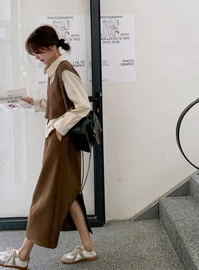 【现货】三件套套装裙 显瘦套装 157-8183-P135-K188