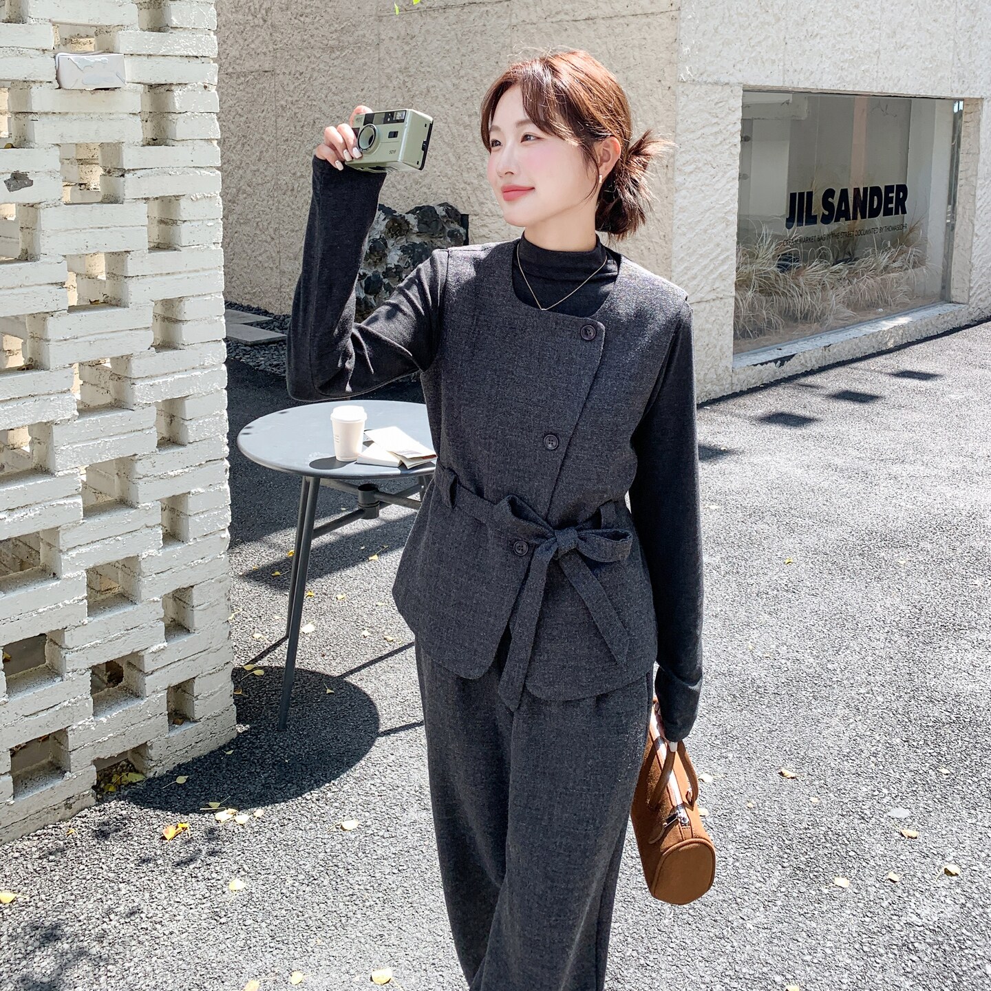【现货】毛呢三件套套装157-2268-P195K288,女装套装/套裙,浙宝157（原165A）