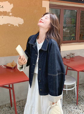 【现货】拼条纹袖口牛仔外套 157-8728-P135-K188