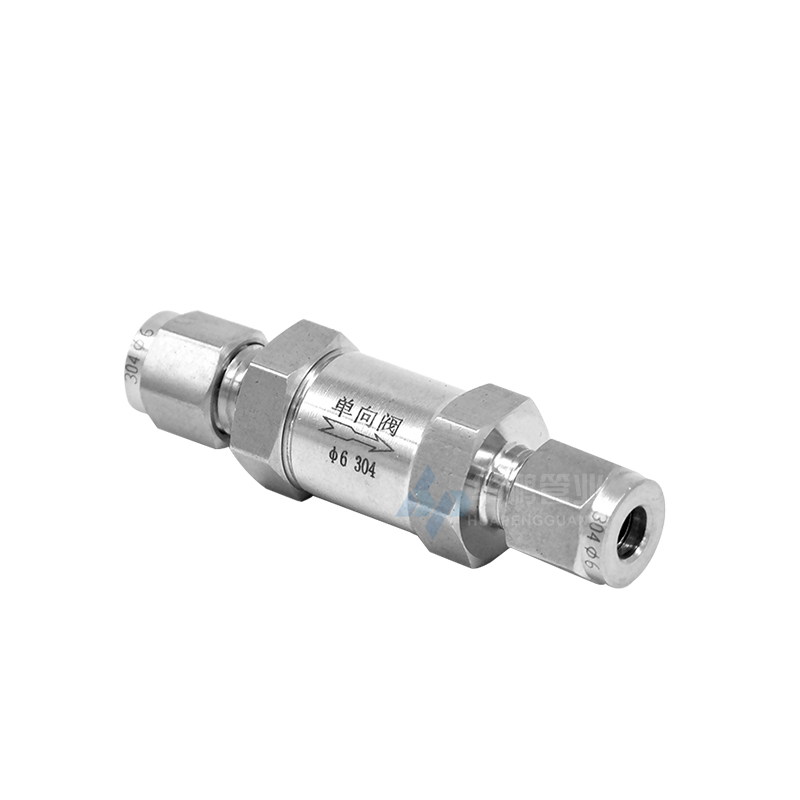 304/316不锈钢卡套单向阀卡套式液体止回阀流体气体仪表止逆阀368