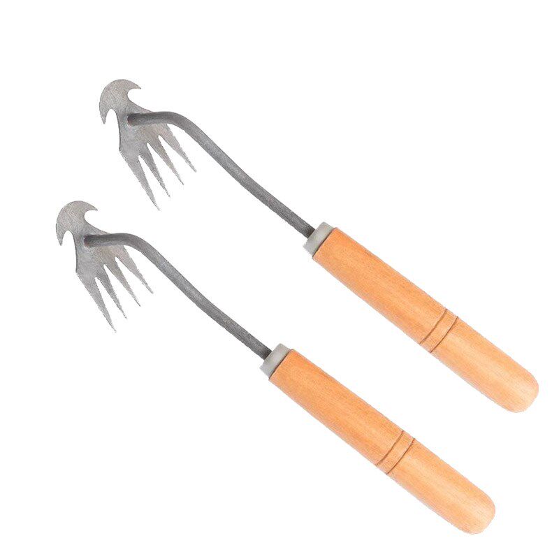 拔草器除草神器连根锄草专用工具多功能不锈钢铲草耙子松土挖野菜