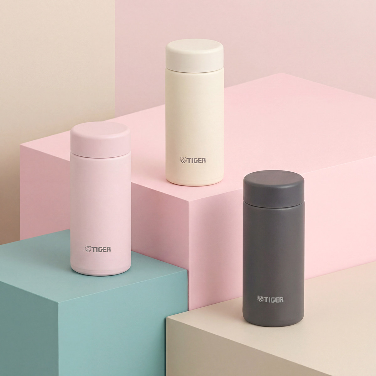 新款日本TIGER虎牌保温杯梦重力超轻男女便携迷你水杯MMP小杯子