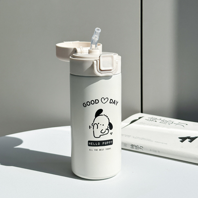 高颜值保温杯上学专用便携水杯