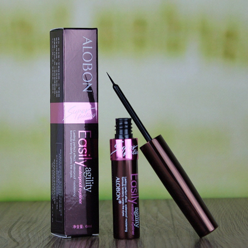 alobon雅邦持久防水柔滑眼线液 软头极细速干笔头不晕染ael29