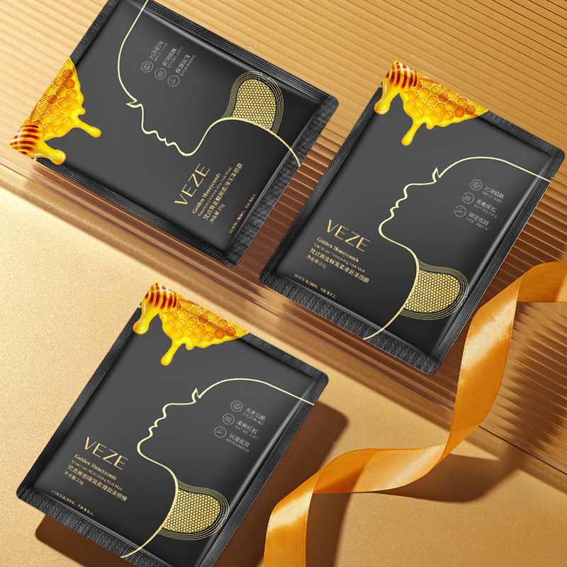 新款推荐蜂窝紧嫩美润颈膜 清爽滋润美颈天鹅颈 颈部护理颈膜