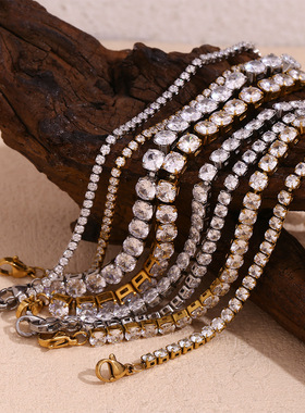 英国george melis欧美时尚简约小众气质手饰镀18k金个性微镶锆石