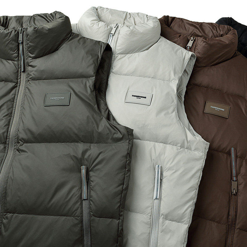 短款多颜色运动立领羽绒马夹男士休闲日系面包服保暖外套马甲背心