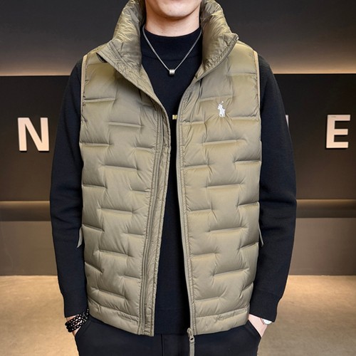 羽绒服马夹男士2025冬季坎肩针织