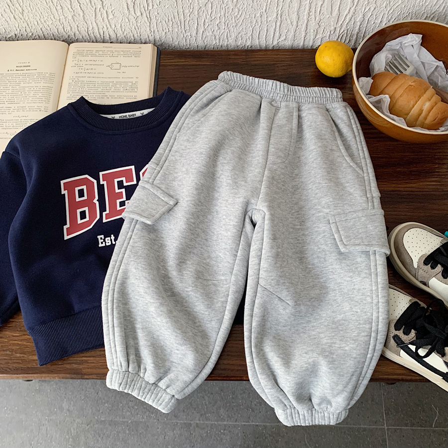 男童春秋款工装裤2025新款