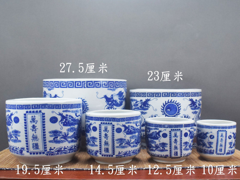 景德镇陶瓷香炉蜡烛台室外大气香炉寺庙香炉祠堂香炉家用陶瓷香炉