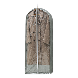 无纺布衣服防尘罩大衣收纳挂袋防尘袋挂式家用外套西装羽绒服