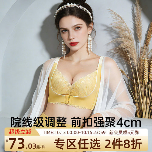 润微无钢圈小胸聚拢文胸