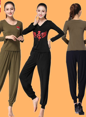 广场舞服装新款运动套装舞蹈服