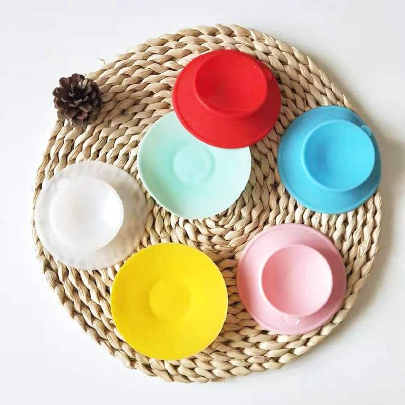 儿童硅胶双面吸盘宝宝吃饭防摔